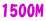 1500m