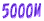 5000m